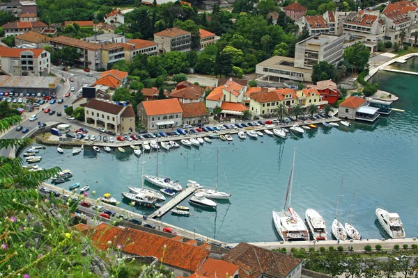 Port morski, Kotor, Czarnogóra — Zdjęcie stockowe