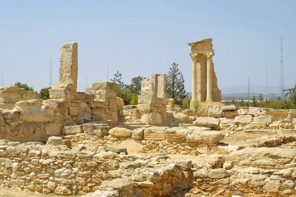 Древние руины вблизи Лимассола, Кипр — стоковое фото