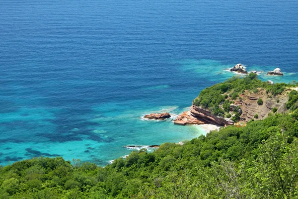 Adriatische Meeresküste, Montenegro — Stockfoto