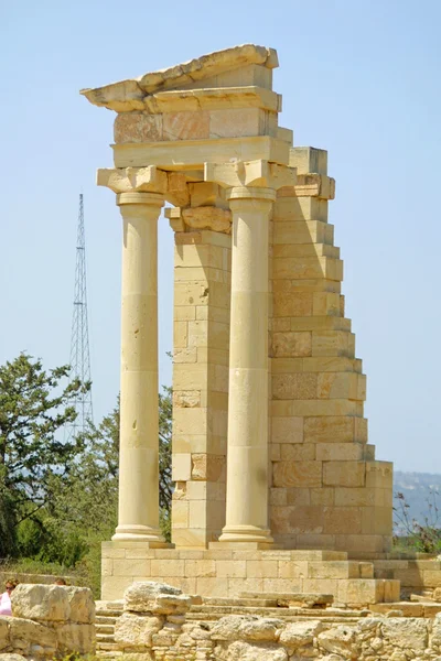 Руины святилища Аполлона Хилата — стоковое фото