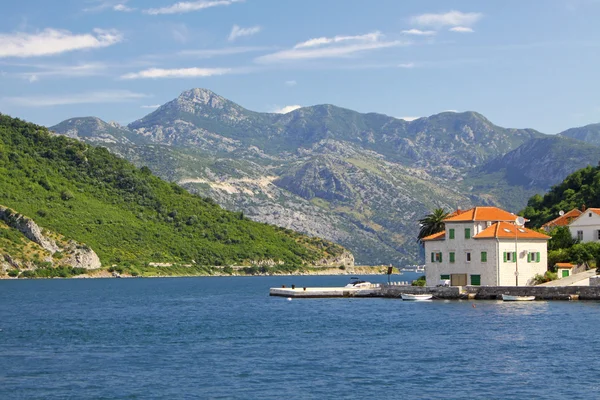 Baía de Kotor, montenegro — Fotografia de Stock