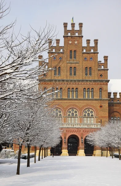 Черновицкий национальный университет, Украина — стоковое фото