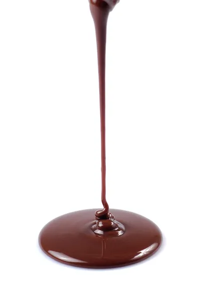 Flusso di cioccolato — Foto Stock