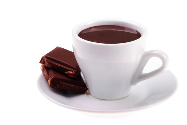 Taza de chocolate caliente — Foto de Stock