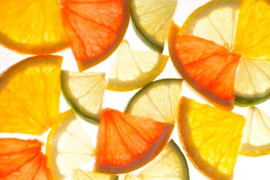 Citrus background clipart