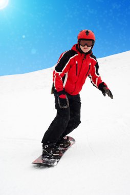 Snowboarder clipart