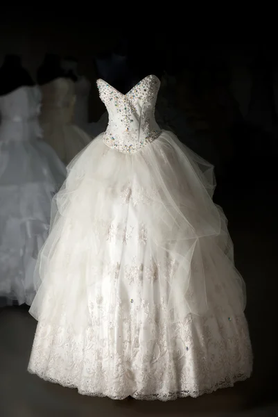 Sklep sukienka ślubna — Zdjęcie stockowe