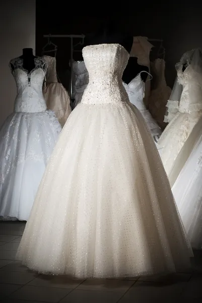 Wedding Dress Shop Many Objects — Stock Photo, Image