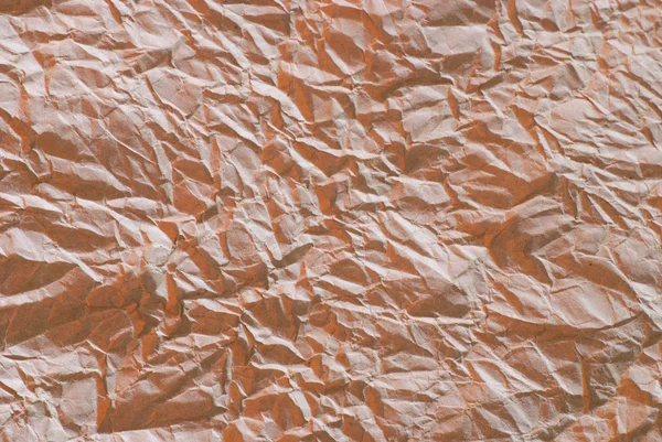Buruşuk kahverengi kağıt — Stok fotoğraf