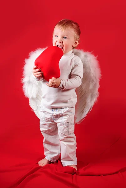 Traje de Cupido recién nacido/Cupido bebé de ganchillo/Día de San Valentín/ Traje de corazón de bebé -  México