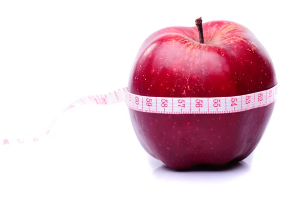 stock image Apple with centimeter