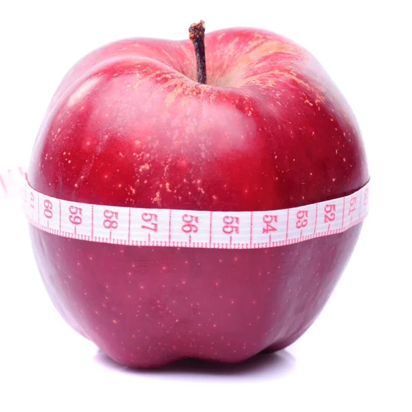 stock image Apple with centimeter