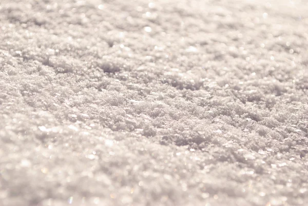 屋外に雪のテクスチャ — ストック写真