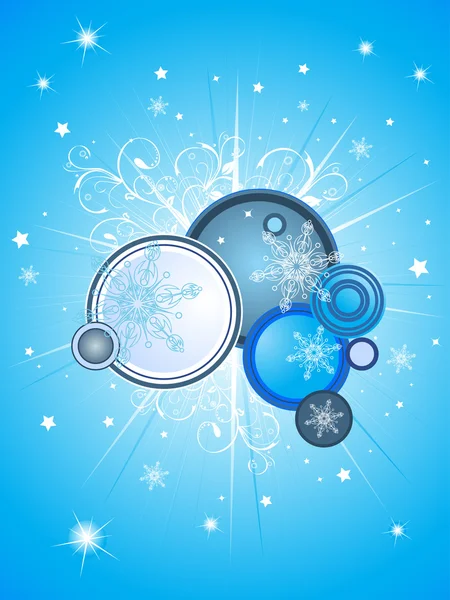 Μπλε διάνυσμα φόντο Χριστούγεννα — Διανυσματικό Αρχείο