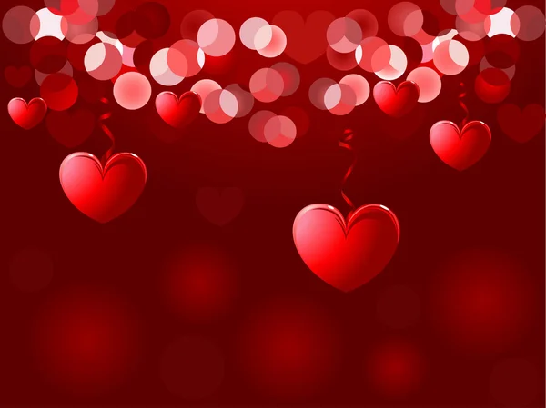 De dag van Valentijnskaarten achtergrond. vectorillustratie voor ontwerp — Stockvector