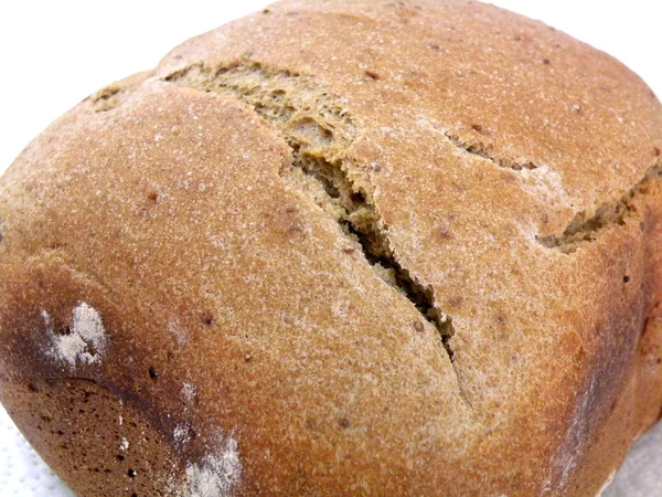 役に立つ便利な小麦粉の焼きたてのパンのまだ熱い芳香族 — ストック写真