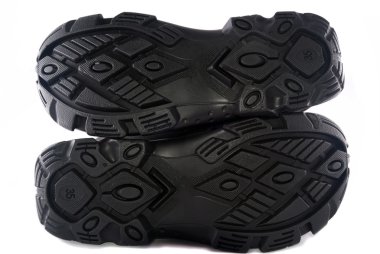 Sole of hiking shoes clipart