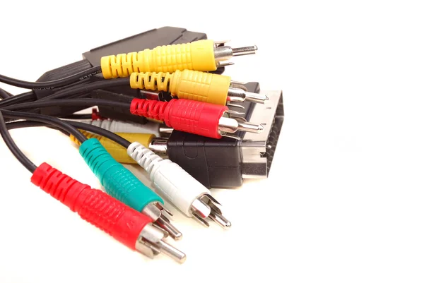Video rca a cable — Stock Photo, Image