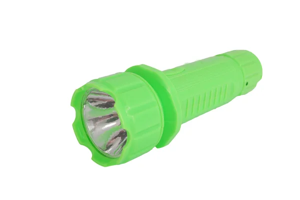 Grön liten lampa — Stockfoto