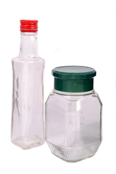 Botella de vidrio — Foto de Stock