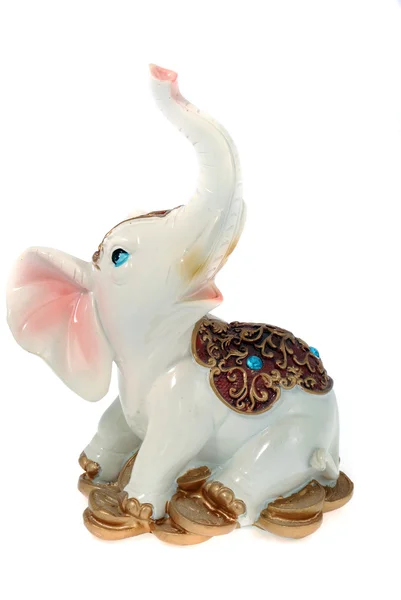 Ceramiczne słoń — Zdjęcie stockowe