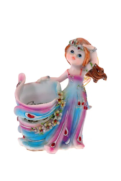 Ceramic girl — Stock Photo, Image