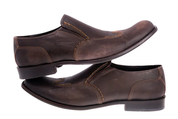 Sapatos castanhos — Fotografia de Stock