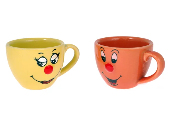 Çay bardağı ve kahve bardağı — Stok fotoğraf