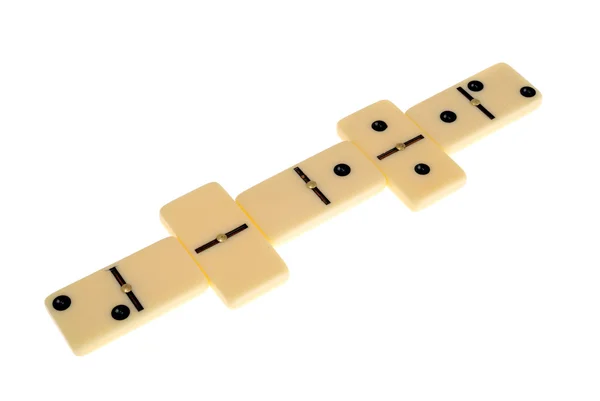 Knogler af domino - Stock-foto