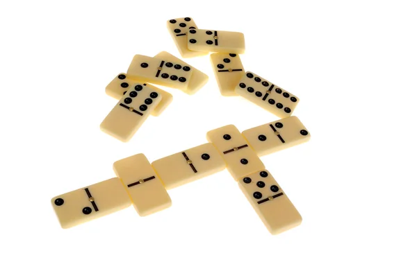 Csontok a dominó — Stock Fotó