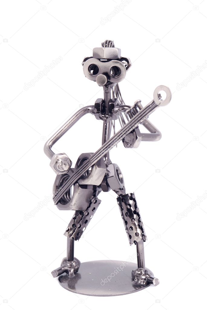 Robot in metall