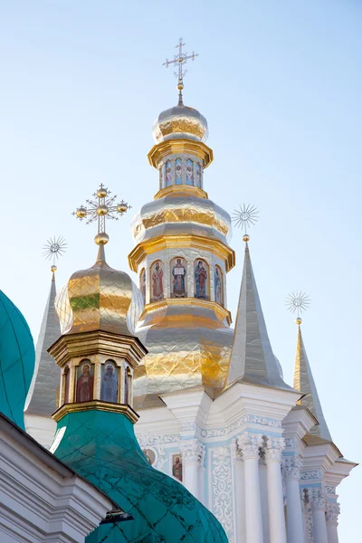 Ortodoxa kristna kloster i kiev, Ukraina — Stockfoto