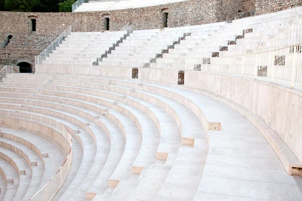 Il frammento del teatro antico — Foto Stock