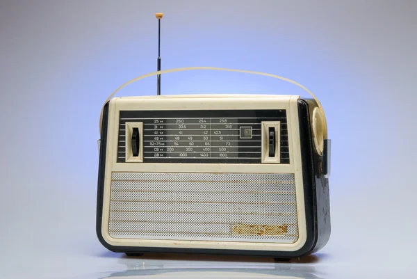 Old-fashioned radio receiver — Stock Photo, Image
