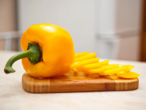 Gele peper — Stockfoto