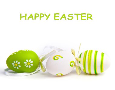 Painted Colorful Easter Egg clipart