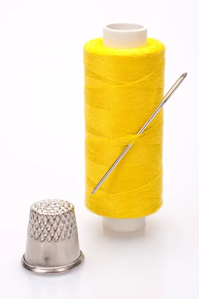 Spoel van draad voor het naaien — Stockfoto