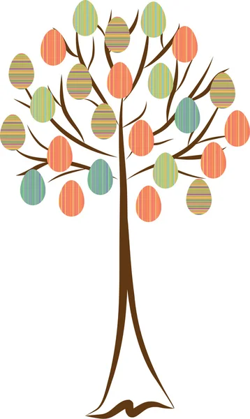 Árbol de Pascua — Vector de stock