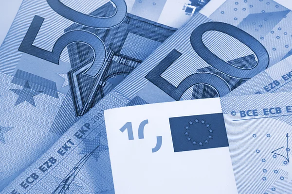 Abstracte euro geld achtergrond — Stockfoto
