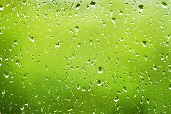 stock image Water drops on glass