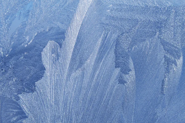 Blue ice pattern — Stock Photo, Image