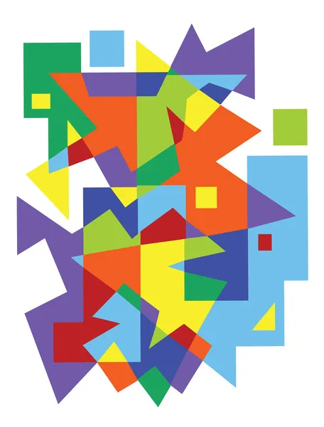 Abstracto Vector Colorido Patrón Geométrico — Archivo Imágenes Vectoriales