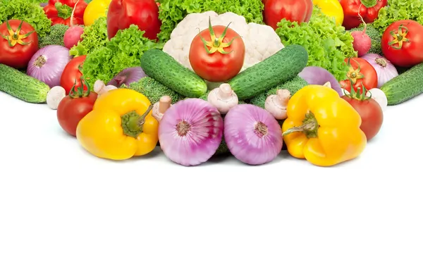 Variedad de verduras frescas — Foto de Stock