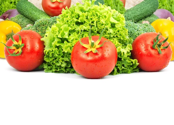 Míchaná čerstvá zelenina — Stock fotografie