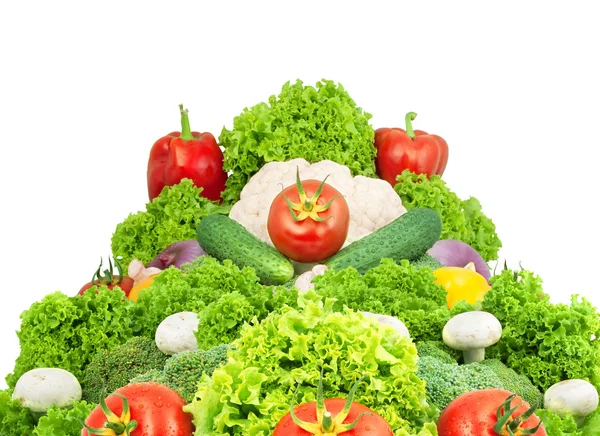 Variedad de verduras frescas — Foto de Stock