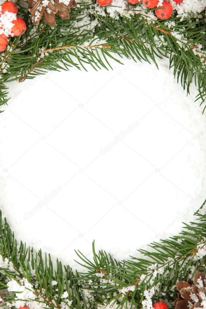 Christmas framework
