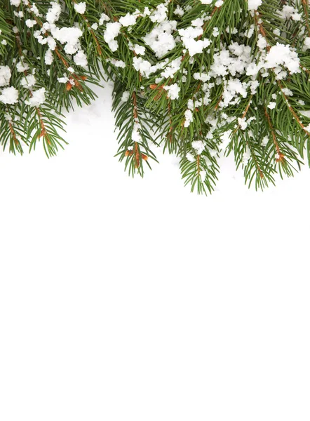 雪とクリスマス フレームワーク — ストック写真