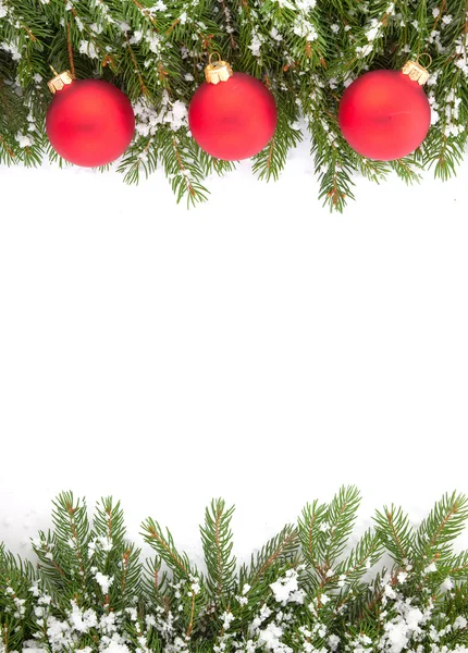 Vánoční rámec — Stock fotografie