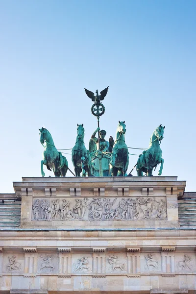 Brama Brandenburska w Berlinie — Zdjęcie stockowe