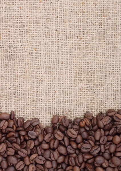 Brown roasted coffee beans. — Stock Photo, Image